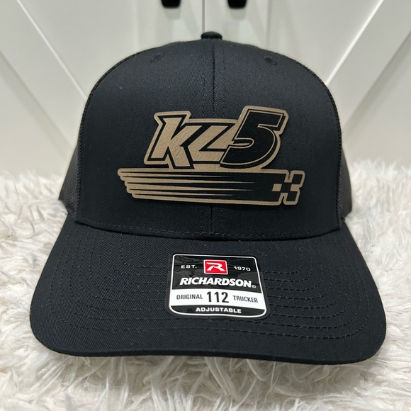 Laser engraved, Kyle Larson Hendrick Motorsport. Richardson 112 trucker hat. - Picture 8 of 8